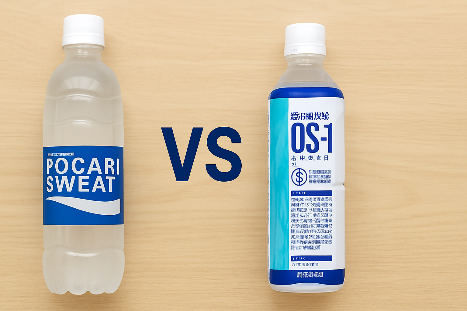 ポカリとOS-1の違いを徹底比較！成分・効果・飲むべきシーンを解説